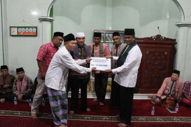 Tim Safari Ramadhan Kabupaten Solok kunjungi Mesjid Raya Guguak Sarai