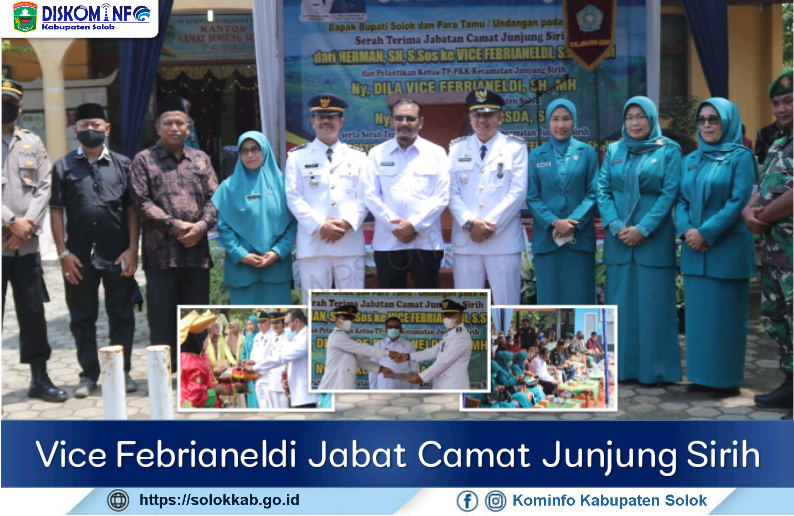 Vice Febrianeldi Jabat Camat Junjung Sirih