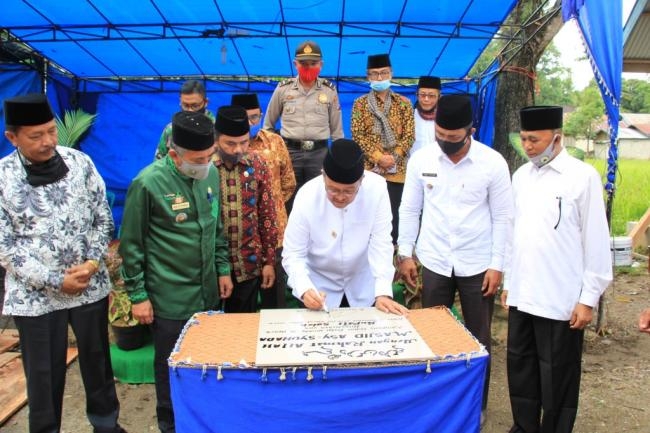 Bupati Resmikan Surau Pasie Menjadi Mesjid Asy-Syuhada