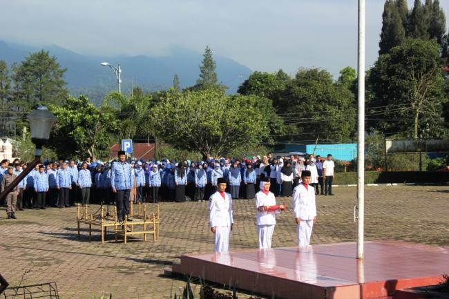 Bupati Solok sebagai Inspektur Upacara Peringatan Sumpah Pemuda ke-90 