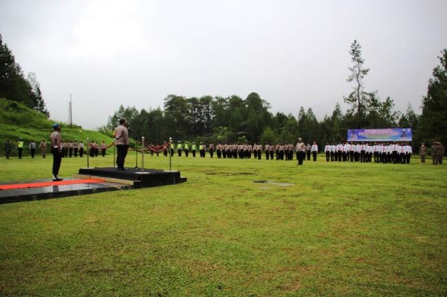 Bupati Solok Hadiri Apel Gelar Pasukan Operasi Patuh Singgalang