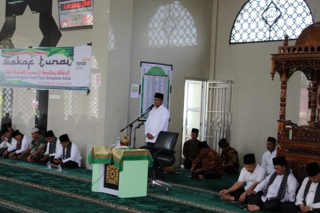 Menyambut Bulan Suci Ramadhan1440 H Kabupaten Solok adakan Tabligh Akbar