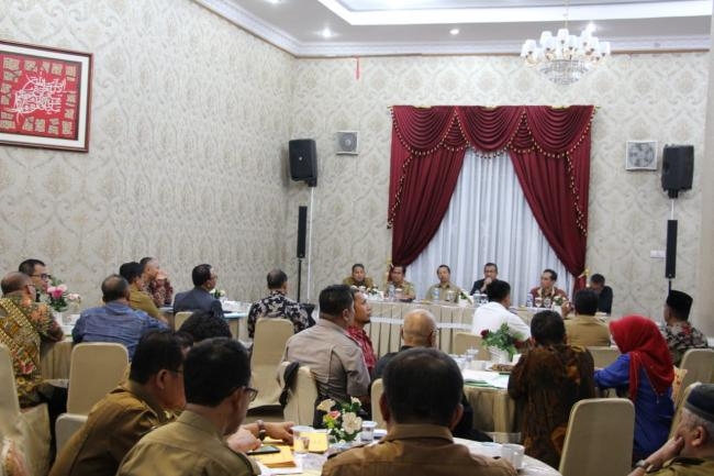 Rapat Evaluasi Akhir Kegiatan Pembangunan Tahun Anggaran 2019 Di Kabupaten Solok