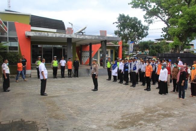 Apel Persiapan Pelaksanaan Penyemprotan Disinfektan di Kabupaten Solok