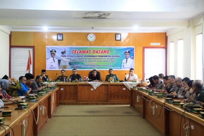 Rapat Koordinasi Pasca Pilwana Badunsanak di Kabupaten Solok