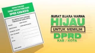 Sertifikat Rekapitulasi Hasil Penghitungan Perolehan Suara Dapil I DPRD Kabupaten Wilayah Kabupaten 