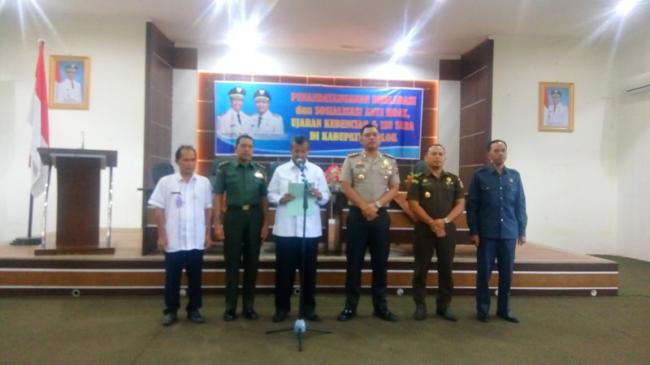 Deklarasi Dan Sosialisasi Anti Hoax, Ujaran Kebencian dan Isu SARA Di Kabupaten Solok