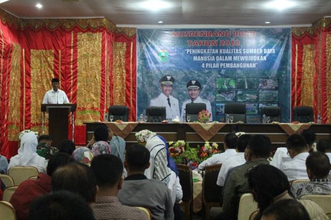 Bupati Solok Buka Musrenbang Tingkat Kabupaten Tahun 2019