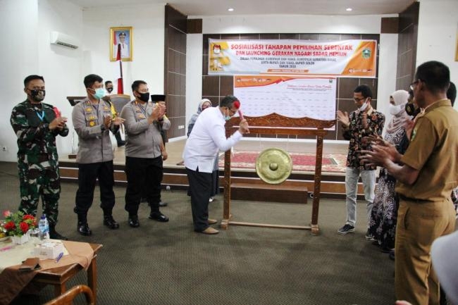 Bupati Solok Launching Nagari Sadar Memilih