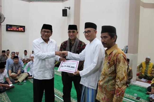 Tim Safari Ramadhan Propinsi Sumbar Kunjungi Mesjid Raya Koto Baru