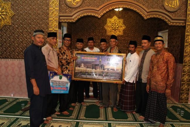 Tim Safari Ramadhan kunjungi Mesjid Darussalam Banda Rabuk Koto Baru