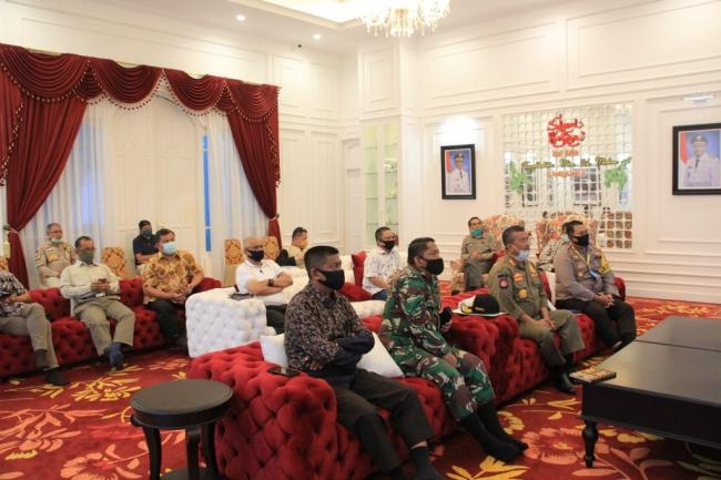 Rapat Evaluasi PSBB Bersama Pemerintah Propinsi Sumbar