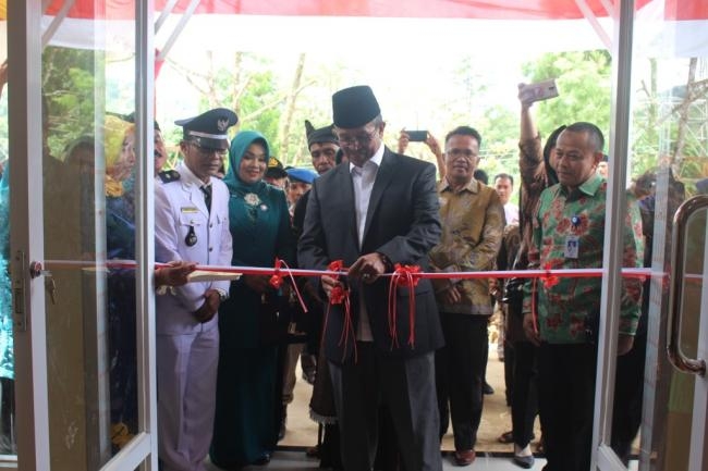 Alek Nagari sekaligus Peresmian Kantor Wali Nagari Batang Barus Berlangsung Meriah