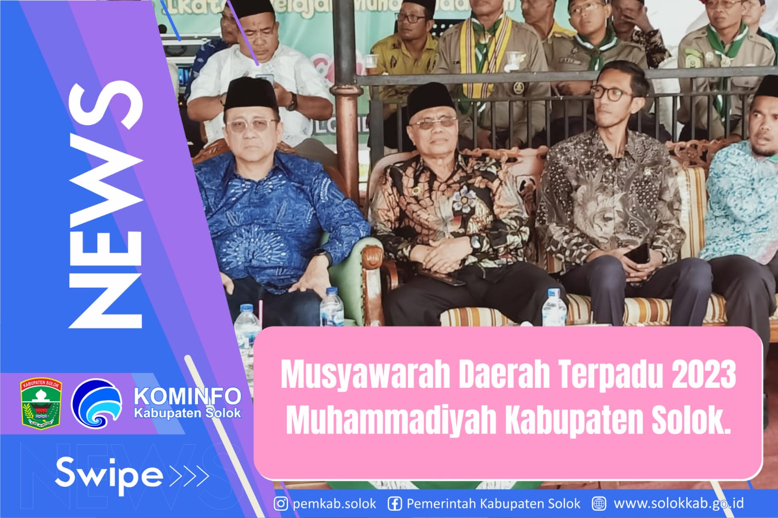 Musyawarah Daerah Terpadu  2023 Muhammadiyah Kabupaten Solok