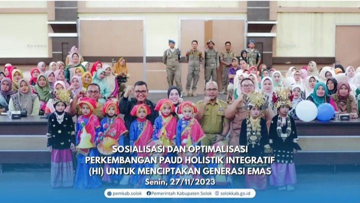 Sosialisasi dan Optimalisasi Perkembangan Paud Holistik Integratif (HI) Untuk Menciptakan Generasi Emas