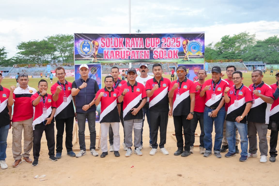 Turnamen Solok Raya Cup (SRC) Resmi Dibuka Oleh Wakil Gubernur Sumbar Vasco Ruseimi