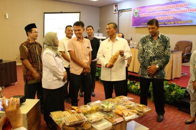 Dinas Kesehatan Laksanakan Penyuluhan Keamanan Pangan  Bagi Industri Rumah Tangga di Kabupaten Solok