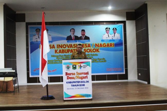 DPMN Kabupaten Solok Adakan Bursa Inovasi Desa/Nagari