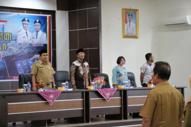 Pemaparan Draft Master Plan dan Bimtek IV Gerakan Menuju 100 Smart City Kabupaten Solok