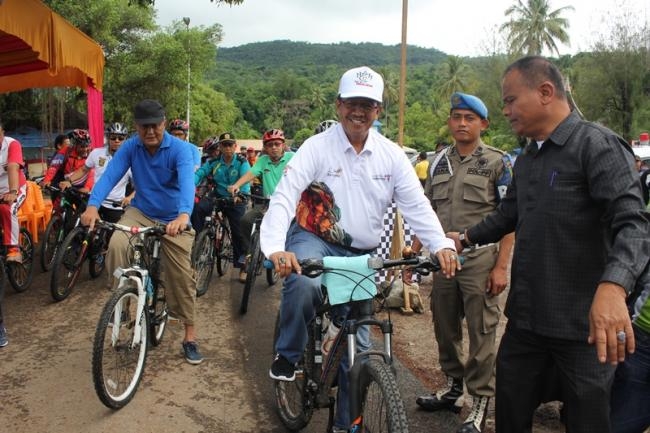 Sepeda Santai Ramaikan  Gebyar Tour De Singkarak Tahun 2018