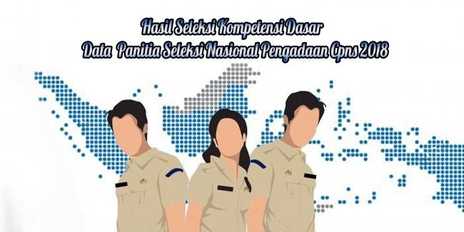 Hasil Seleksi Kompetensi Dasar Seleksi CPNS Kab Solok Data Pan selnas CPNS 2018 