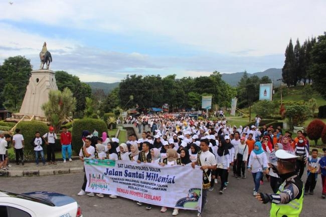 Millenial Road Safety Festival Berlangsung Meriah