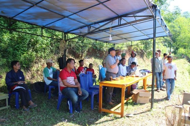 Lomba Mancing Gembira di Nagari Gauang