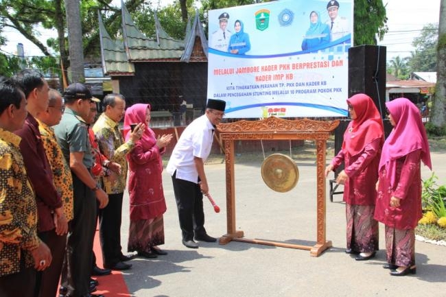 Pembukaan Jambore TP-PKK Kabupaten Solok Tahun 2019