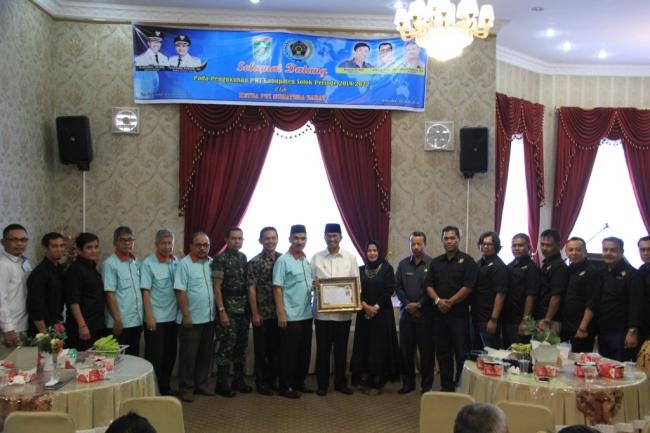 Pengukuhan Persatuan Wartawan Indonesia (PWI) Kabupaten Solok Periode 2019-2022