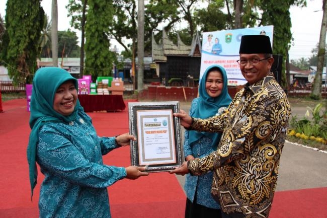 Acara Penutupan JAMBORE TP-PKK Tingkat Kabupaten Solok