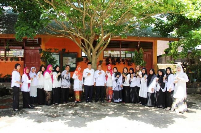 Wakil Bupati Solok kunjungi ke SDN 22 Koto Baru Kubung