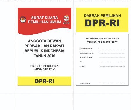 Sertifikat Rekapitulasi Hasil Penghitungan Perolehan Suara DPR RI Wilayah Kabupaten Solok