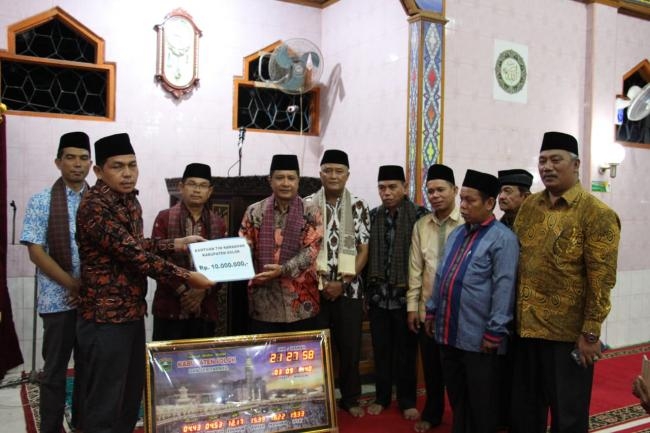 Wakil Bupati beserta Tim Ramadhan Kunjungi Mesjid Besar Al-Kautsar