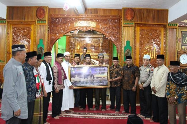 Tim Safari Ramadhan Kunjungi Mesjid Baitussalam Nagari Paninggahan