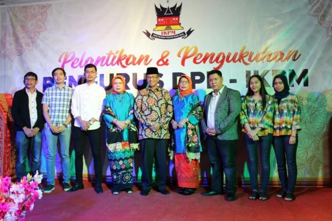Bupati hadiri Pelantikan Dan Pengukuhan Pengurus DPP -IKPM Muaro Paneh