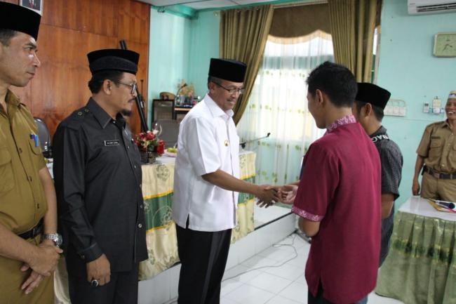 Bupati Solok Melepas Secara Resmi Kontingen Kafilah MTQ ke-38 Tingkat Propinsi