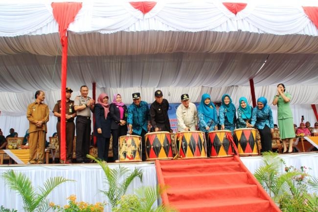 Kabupaten Solok ikuti Jambore Terpadu Kader PKK Tingkat Propinsi di Tanah Datar