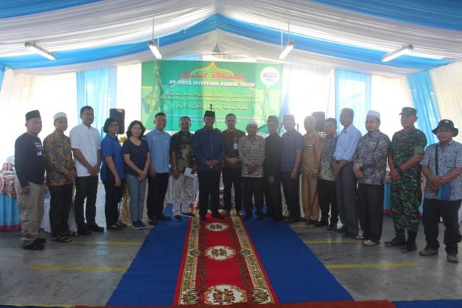 Bupati Solok hadiri Halal Bihalal di PT. Tirta Investama (Aqua) Solok