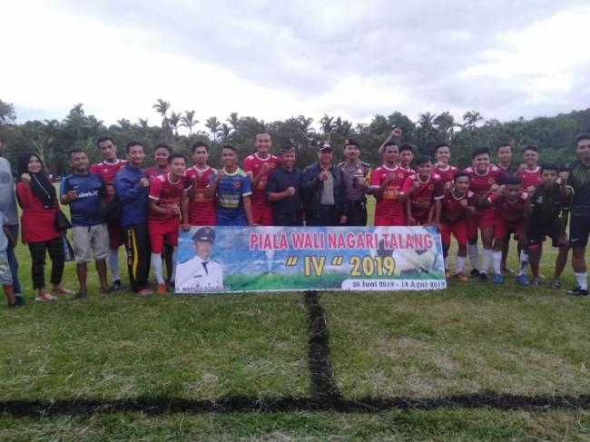Wakil Bupati Hadiri Pembukaan Piala Wali Nagari Talang IV