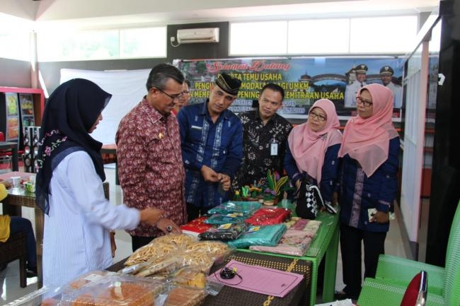 Bupati Hadiri Temu Usaha Penguatan Permodalan Bagi UMKM