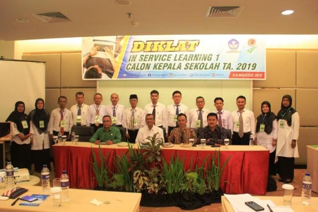 Diklat in Service Learning I bagi Calon Kepala Sekolah TA 2019