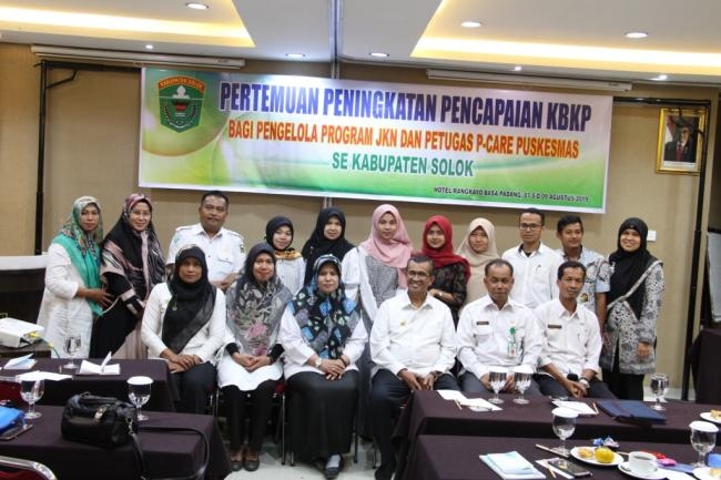 Bupati Hadiri Pertemuan Peningkatan Pencapaian KBKP bagi Pengelola JKN dan Petugas P- Care Puskesmas