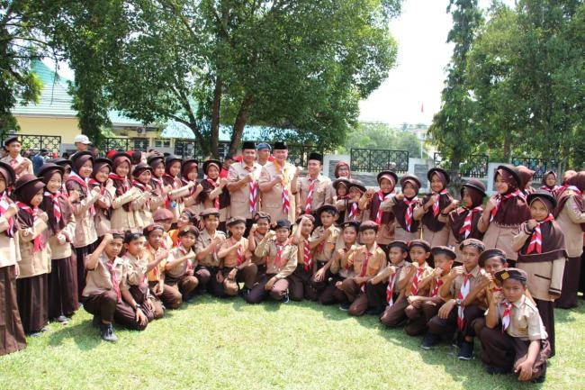 Peringatan Hari Pramuka ke-58 di Kabupaten Solok
