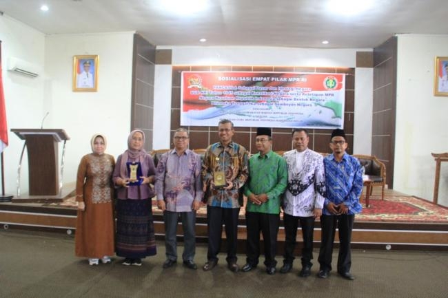 Program Sosialisasi Empat Pilar MPR RI dihadiri oleh Tenaga Pendidik di Kabupaten Solok