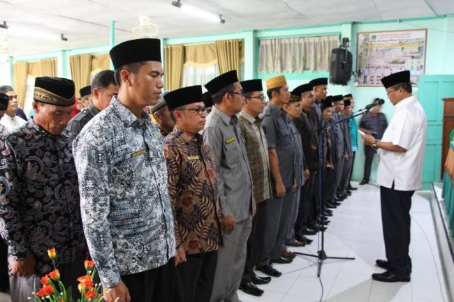 Bupati Melantik Pengurus BWI dan Nazir Wakaf Kecamatan se-Kabupaten Solok