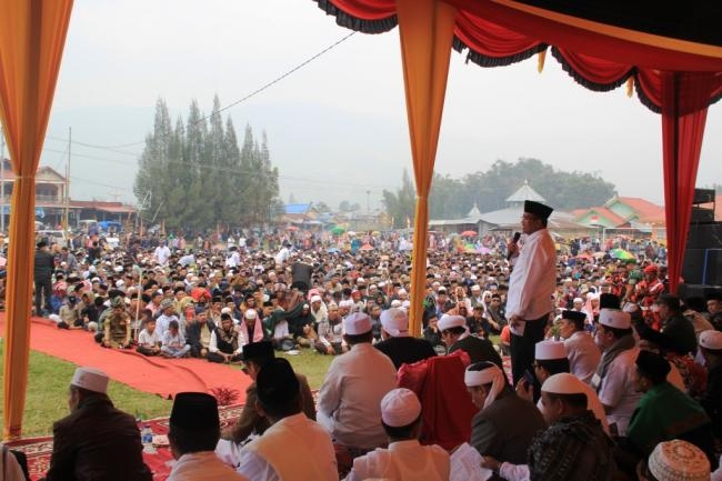 Bupati hadiri Tabligh Akbar dan Dzikir Bersama (Ratib Serribe) di Nagari Sungai Nanam