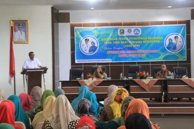 Bimtek Pendidikan Keluarga pada 1000 Hari Pertama Kehidupan (HPK)