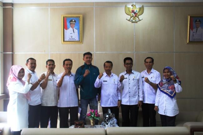 Pelepasan Atlet Korpri Kabupaten Solok ke PORNAS Korpri ke 15