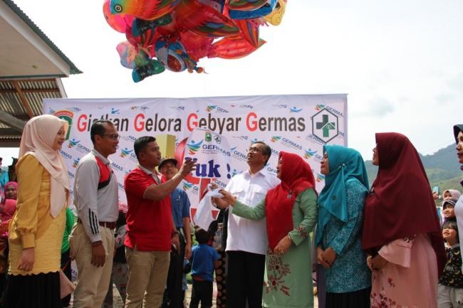 Giatkan Gelora Gebyar Germas (4G) di Kecamatan Lembang Jaya