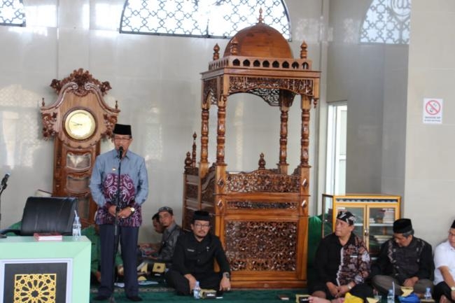 Bupati Pimpin Rakor Pelaksanaan Magrib Al-qurâ€™an dan Subuh Berjamaah